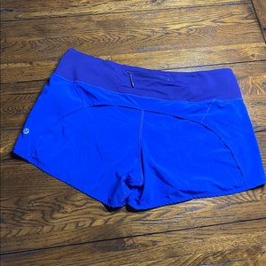 Women’s lululemon Speed Up shorts 10